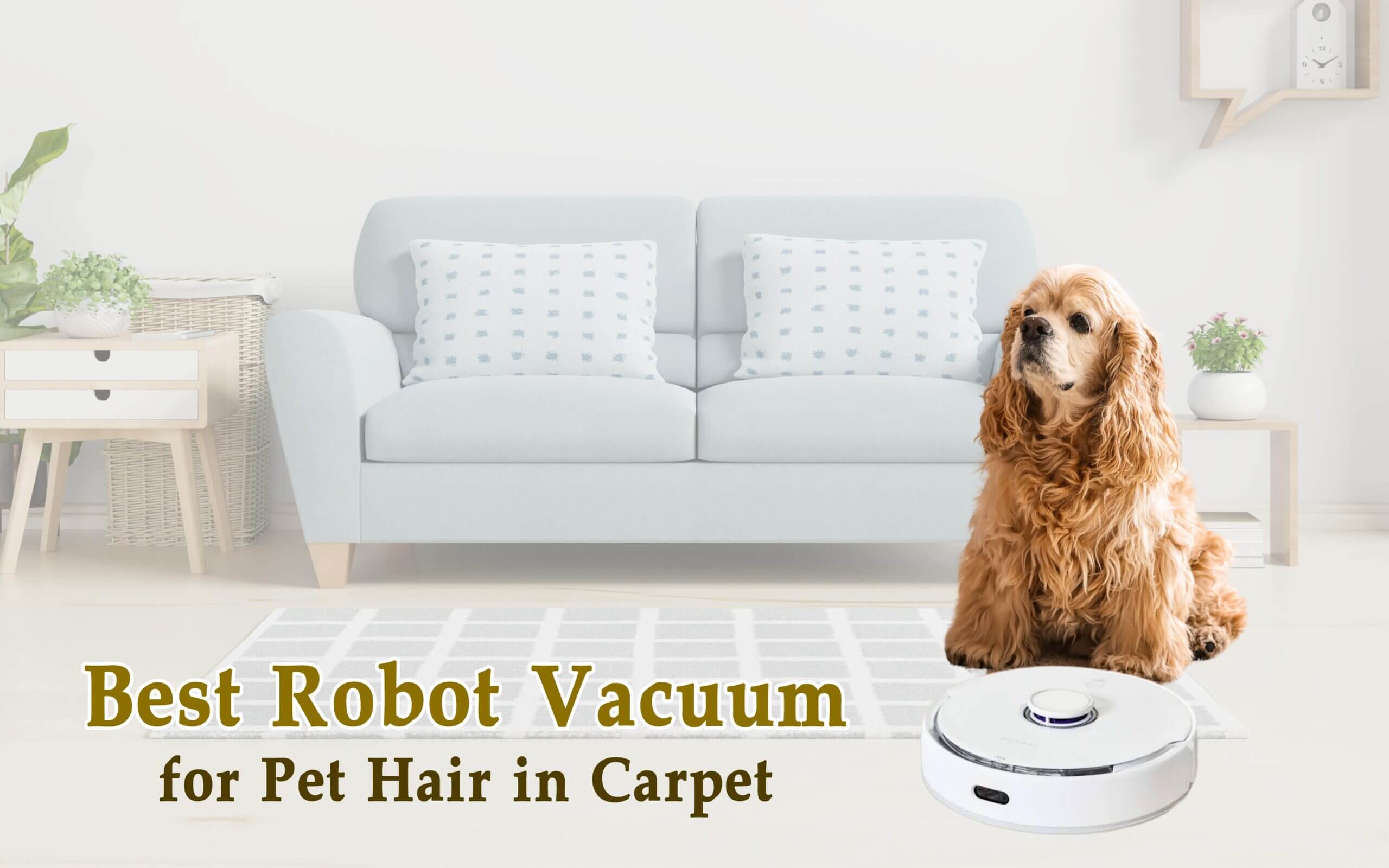 Best Robot Vacuum for Pet Hair in Carpet